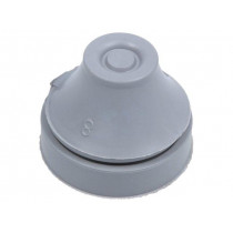 IMT36181; Grommet; with bulkhead; Ømount.hole: 21mm; EPDM; grey; Size: M20; SCHNEIDER ELECTRIC