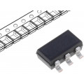 IMZ1AT108; Transistor: NPN / PNP; bipolar; complementary; 50V; 0.15A; 300mW; ROHM SEMICONDUCTOR IMZ1AT108; Transistor: NPN / PNP; bipolar; complementary; 50V; 0.15A; 300mW; ROHM SEMICONDUCTOR
