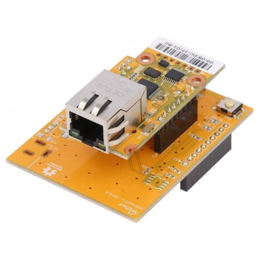 IOSHIELD-L; Expansion board; Ethernet,SPI; WIZ550IO; RJ45,pin strips; WIZNET