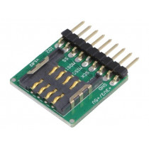 IQRF-BB-01; Adapter; SIM,pin header; adapter; Works with: DCTR-72DAT; IQRF TECH IQRF-BB-01; Adapter; SIM,pin header; adapter; Works with: DCTR-72DAT; IQRF TECH