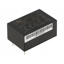 IRM-01-12; Power supply: switched-mode; modular; 1W; 12VDC; 33.7x22.2x15mm; MEAN WELL