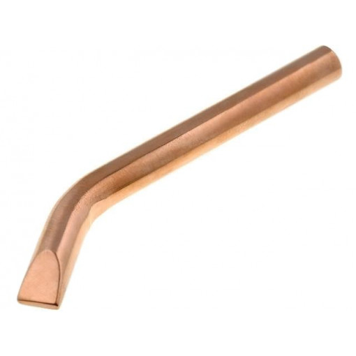 ; Tip; chisel,bent; 12.7mm; copper tip; 