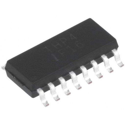 IS281-4; Optocoupler; SMD; Channels: 4; Out: transistor; Uinsul: 2.5kV; SOP16; ISOCOM