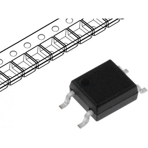IS355; Optocoupler; SMD; Channels: 1; Out: Darlington; Uinsul: 3.75kV; ISOCOM