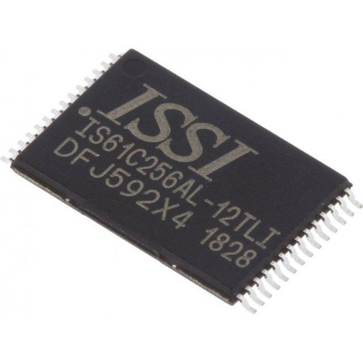 IS61C256AL-12TLI; SRAM memory; 32kx8bit; 5V; 12ns; TSOP28; parallel; -40÷85°C; ISSI