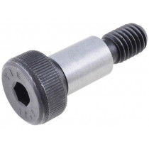 ISO 7379-4-M3-12; Shoulder screw; Mat: steel; Thread len: 7mm; Thread: M3; Cut: imbus; ELESA+GANTER