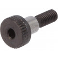 ISO 7379-4-M3-4; Shoulder screw; Mat: steel; Thread len: 7mm; Thread: M3; Cut: imbus; ELESA+GANTER