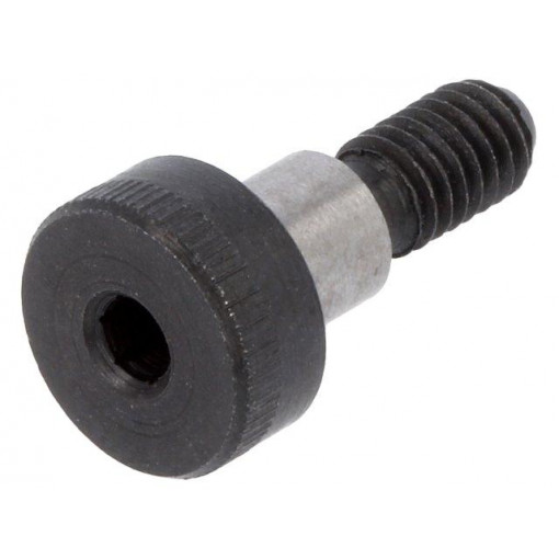 ISO 7379-5-M4-5; Shoulder screw; Mat: steel; Thread len: 8mm; Thread: M4; Cut: imbus; ELESA+GANTER