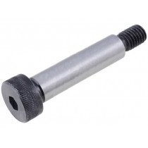 ISO 7379-8-M6-50; Shoulder screw; Mat: steel; Thread len: 11mm; Thread: M6; Cut: imbus; ELESA+GANTER