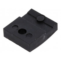 ISP 218; Clamping part for transistors; TO218; black; FISCHER ELEKTRONIK