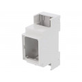 05.0202530; Enclosure: for DIN rail mounting; Y: 90mm; X: 36.2mm; Z: 53mm; PPO; ITALTRONIC 05.0202530; Enclosure: for DIN rail mounting; Y: 90mm; X: 36.2mm; Z: 53mm; PPO; ITALTRONIC