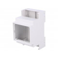 05.0302530; Enclosure: for DIN rail mounting; Y: 90mm; X: 53.2mm; Z: 53mm; PPO; ITALTRONIC 05.0302530; Enclosure: for DIN rail mounting; Y: 90mm; X: 53.2mm; Z: 53mm; PPO; ITALTRONIC