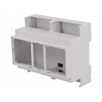 05.0601530; Enclosure: for DIN rail mounting; Y: 90mm; X: 106mm; Z: 53mm; PPO; ITALTRONIC 05.0601530; Enclosure: for DIN rail mounting; Y: 90mm; X: 106mm; Z: 53mm; PPO; ITALTRONIC