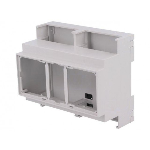 05.0601530; Enclosure: for DIN rail mounting; Y: 90mm; X: 106mm; Z: 53mm; PPO; ITALTRONIC 05.0601530; Enclosure: for DIN rail mounting; Y: 90mm; X: 106mm; Z: 53mm; PPO; ITALTRONIC