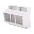 05.0602530; Enclosure: for DIN rail mounting; Y: 90mm; X: 106mm; Z: 53mm; PPO; ITALTRONIC 05.0602530; Enclosure: for DIN rail mounting; Y: 90mm; X: 106mm; Z: 53mm; PPO; ITALTRONIC