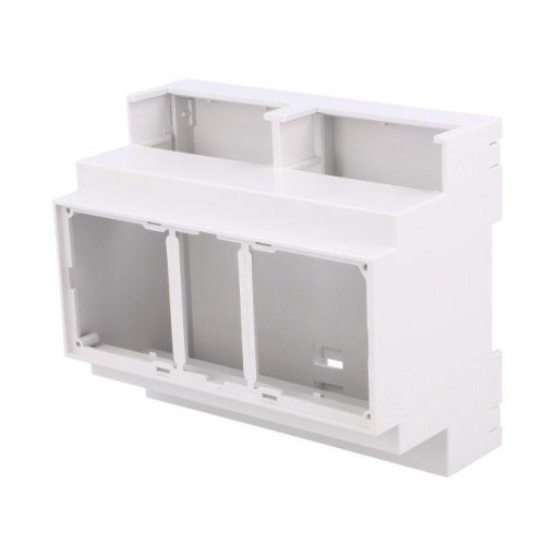 05.0602530; Enclosure: for DIN rail mounting; Y: 90mm; X: 106mm; Z: 53mm; PPO; ITALTRONIC 05.0602530; Enclosure: for DIN rail mounting; Y: 90mm; X: 106mm; Z: 53mm; PPO; ITALTRONIC