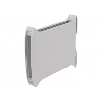 10.0002175; Enclosure: for DIN rail mounting; Y: 101mm; X: 12mm; Z: 119mm; ABS; ITALTRONIC