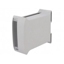 10.0002450; Enclosure: for DIN rail mounting; Y: 101mm; X: 45mm; Z: 119mm; ABS; ITALTRONIC