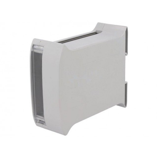 10.0002450; Enclosure: for DIN rail mounting; Y: 101mm; X: 45mm; Z: 119mm; ABS; ITALTRONIC