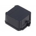 12.0000008; Enclosure: junction box; X: 44.5mm; Y: 57mm; Z: 25mm; black; ITALTRONIC 12.0000008; Enclosure: junction box; X: 44.5mm; Y: 57mm; Z: 25mm; black; ITALTRONIC