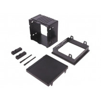 16.211L057; Enclosure: panel; X: 96mm; Y: 96mm; Z: 57mm; ABS + PC,PPO; black; ITALTRONIC