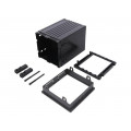16.211L124; Enclosure: panel; X: 96mm; Y: 96mm; Z: 124mm; ABS + PC,PPO; black; ITALTRONIC 16.211L124; Enclosure: panel; X: 96mm; Y: 96mm; Z: 124mm; ABS + PC,PPO; black; ITALTRONIC