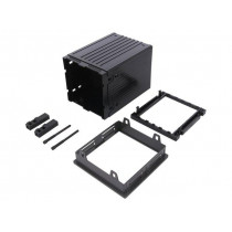 16.211L124; Enclosure: panel; X: 96mm; Y: 96mm; Z: 124mm; ABS + PC,PPO; black; ITALTRONIC 16.211L124; Enclosure: panel; X: 96mm; Y: 96mm; Z: 124mm; ABS + PC,PPO; black; ITALTRONIC