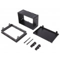 16.218L057; Enclosure: panel; X: 144mm; Y: 96mm; Z: 57mm; ABS + PC,PPO; black; ITALTRONIC 16.218L057; Enclosure: panel; X: 144mm; Y: 96mm; Z: 57mm; ABS + PC,PPO; black; ITALTRONIC