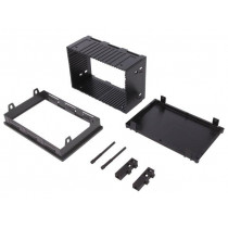 16.218L057; Enclosure: panel; X: 144mm; Y: 96mm; Z: 57mm; ABS + PC,PPO; black; ITALTRONIC 16.218L057; Enclosure: panel; X: 144mm; Y: 96mm; Z: 57mm; ABS + PC,PPO; black; ITALTRONIC