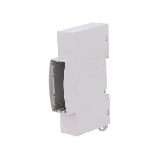 25.0110000.BL; Enclosure: for DIN rail mounting; Y: 90mm; X: 18mm; Z: 53mm; ABS; ITALTRONIC