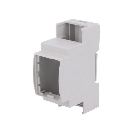 25.0201000.BL; Enclosure: for DIN rail mounting; Y: 90mm; X: 36mm; Z: 53mm; ABS; ITALTRONIC