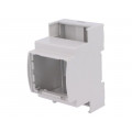 25.0301000.BL; Enclosure: for DIN rail mounting; Y: 90mm; X: 53.5mm; Z: 53mm; ABS; ITALTRONIC 25.0301000.BL; Enclosure: for DIN rail mounting; Y: 90mm; X: 53.5mm; Z: 53mm; ABS; ITALTRONIC