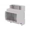 25.0401000.BL; Enclosure: for DIN rail mounting; Y: 90mm; X: 71mm; Z: 53mm; ABS; ITALTRONIC 25.0401000.BL; Enclosure: for DIN rail mounting; Y: 90mm; X: 71mm; Z: 53mm; ABS; ITALTRONIC