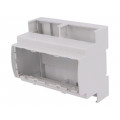 25.0601000.BL; Enclosure: for DIN rail mounting; Y: 90.5mm; X: 106.3mm; Z: 53mm; ITALTRONIC 25.0601000.BL; Enclosure: for DIN rail mounting; Y: 90.5mm; X: 106.3mm; Z: 53mm; ITALTRONIC