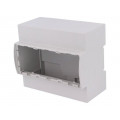 25.0610000.BL; Enclosure: for DIN rail mounting; Y: 90.5mm; X: 106.3mm; Z: 53mm; ITALTRONIC 25.0610000.BL; Enclosure: for DIN rail mounting; Y: 90.5mm; X: 106.3mm; Z: 53mm; ITALTRONIC