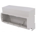 25.0806000.BL; Enclosure: for DIN rail mounting; Y: 90.5mm; X: 142.3mm; Z: 53mm; ITALTRONIC