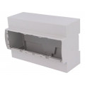 25.0810000.BL; Enclosure: for DIN rail mounting; Y: 90.5mm; X: 142.3mm; Z: 53mm; ITALTRONIC