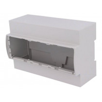 25.0810000.BL; Enclosure: for DIN rail mounting; Y: 90.5mm; X: 142.3mm; Z: 53mm; ITALTRONIC