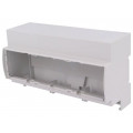 25.0906000.BL; Enclosure: for DIN rail mounting; Y: 91mm; X: 160.2mm; Z: 53mm; ABS; ITALTRONIC