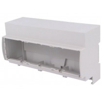 25.0906000.BL; Enclosure: for DIN rail mounting; Y: 91mm; X: 160.2mm; Z: 53mm; ABS; ITALTRONIC