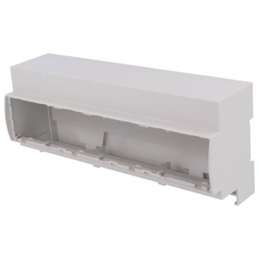 25.1206000.BL; Enclosure: for DIN rail mounting; Y: 91mm; X: 213mm; Z: 53mm; ABS; ITALTRONIC