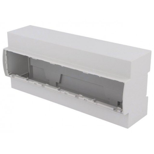 25.1210000.BL; Enclosure: for DIN rail mounting; Y: 91mm; X: 213mm; Z: 53mm; ABS; ITALTRONIC