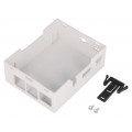 33.0414000.RP3; Enclosure: for computer; Raspberry Pi 3 B; ABS; grey; X: 71.1mm; ITALTRONIC 33.0414000.RP3; Enclosure: for computer; Raspberry Pi 3 B; ABS; grey; X: 71.1mm; ITALTRONIC