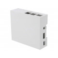 33.0614000.RMB; Enclosure: for computer; Raspberry Pi B+; ABS; grey; ITALTRONIC 33.0614000.RMB; Enclosure: for computer; Raspberry Pi B+; ABS; grey; ITALTRONIC