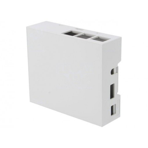 33.0614000.RMB; Enclosure: for computer; Raspberry Pi B+; ABS; grey; ITALTRONIC