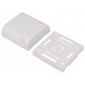 61.6020003; Enclosure: wall mounting; X: 80mm; Y: 80mm; Z: 35mm; ABS; white; ITALTRONIC