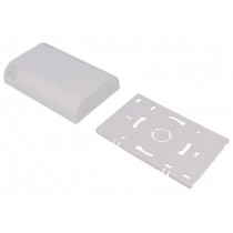 61.6040000; Enclosure: wall mounting; X: 80mm; Y: 120mm; Z: 25mm; ABS; white; ITALTRONIC 61.6040000; Enclosure: wall mounting; X: 80mm; Y: 120mm; Z: 25mm; ABS; white; ITALTRONIC