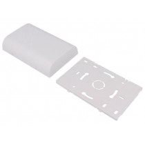 61.6041000; Enclosure: wall mounting; X: 80mm; Y: 120mm; Z: 25mm; ABS; white; ITALTRONIC 61.6041000; Enclosure: wall mounting; X: 80mm; Y: 120mm; Z: 25mm; ABS; white; ITALTRONIC