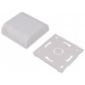 61.6060000; Enclosure: wall mounting; X: 80mm; Y: 80mm; Z: 25mm; ABS; white; ITALTRONIC