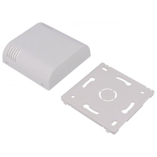 61.6060000; Enclosure: wall mounting; X: 80mm; Y: 80mm; Z: 25mm; ABS; white; ITALTRONIC